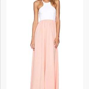 Donna Mizani Racer Front Gown Long